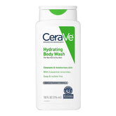 CeraVe  Hydrating Body Wash Cleanses & Moisturizes Skin, With 3 Essential Ceramides Soap & Sulfate Free, Gentle Foaming Formula For Normal To Dry Skin, 296ml